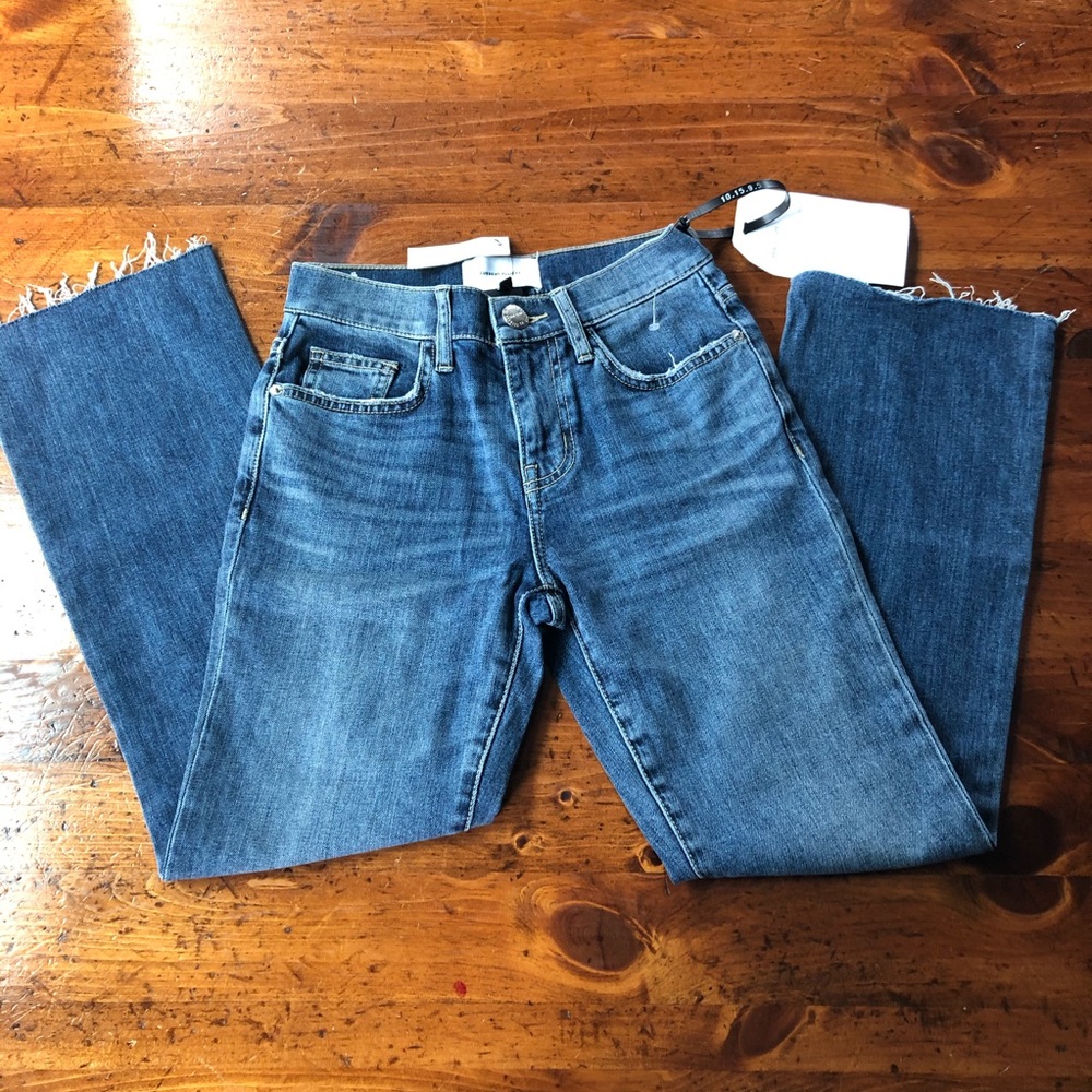 Current/Elliot - The Kick Jean Sutfin C Crop - Women’s 23 - Picture 4 of 7